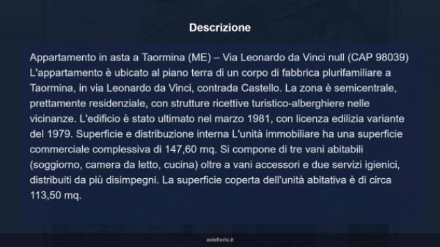 Immobile in asta di 147 m² in vendita a Taormina - Foto 8