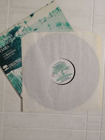 Disco Vinile Lp 33 giri de I Crodaioli - "La contrà dellacqua ciara" del 1988. - Foto 4
