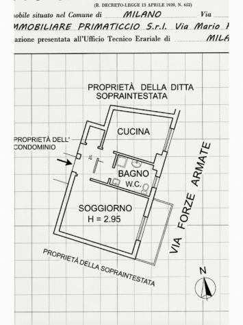 Primaticcio/ Bande nere bilocale happy di 40 metri quadri - Foto 10
