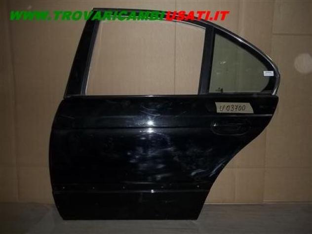PORTA POST.S. GRIGIO SCURO 96 BMW Serie 5 E39 999-U03700 Carrozzeria  Lamierati esterni  Porte  Porta post. sx. BMW - Serie 5 E39 - 01-09-1995 - 01-08