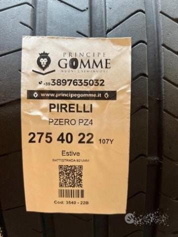 2 gomme 275 40 22 pirelli a3540 - Foto 2
