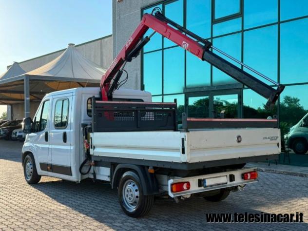 FIAT DUCATO 2.3 MTJ 7 POSTI GRU E CASSONE FISSO rif. 23798971 - Foto 8