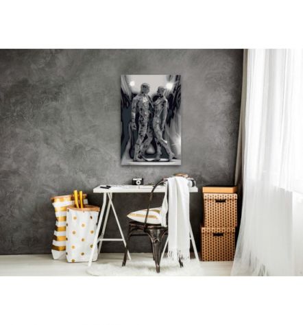Quadro Fai Da Te 40x60 Cm. Innamorati ARREDALACASA Spedizione Gratis - Foto 2