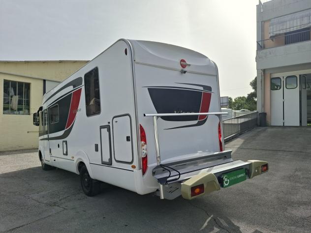 MOTORHOME BURSTNER DUCATO GARAGE SEMIDINETTE LETTO NAUTICO BASCULANTE CLIMATIZZATORE FOTOVOLTAICO CAMPEGGIO CAMPER USATI GENERALI 1763 - Foto 3
