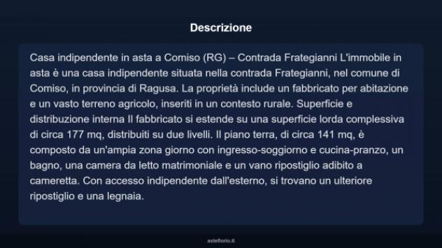 Immobile in asta di 177 m² con più di 5 locali in vendita a Comiso - Foto 17