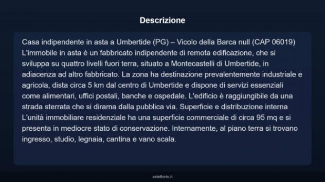 Immobile in asta di 95 m², box auto in vendita a Umbertide - Foto 4