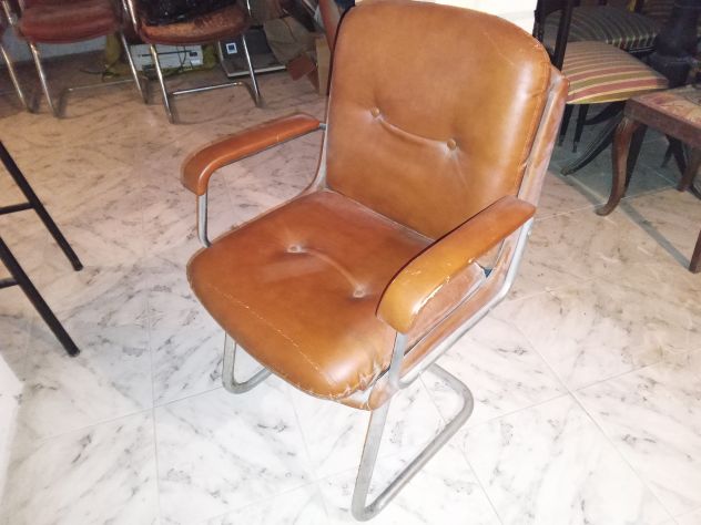 lotto n. 8 sedie - poltrone design, originali anni 70 - Foto 6