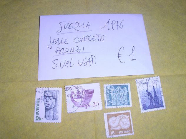 Francobolli della svezia - Foto 8