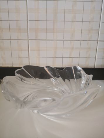 Posacenere in cristallo massiccio da salotto o da ufficio. - Foto 3