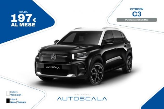 CITROEN C3 PureTech 100 S&S Max rif. 22201613