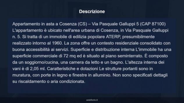 Immobile in asta di 72 m² in vendita a Cosenza - Foto 13