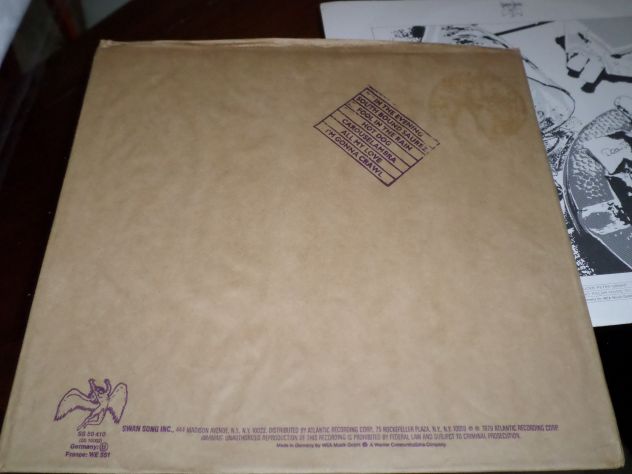 LED ZEPPELIN - In Through the Out Door (Paper Bag) LP / 33 rpm 1979 Swan Song - Foto 3