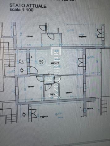 APPARTAMENTO di 3 vani e di 60 mq (CASTIGLIONE DELLA PESCAIA) rif. 03718 - Foto 9