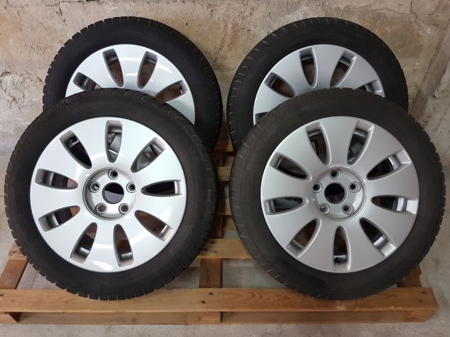 OFFERTA Cerchi Originali Audi+Pneumatici Dunlop+Colonna - Foto 2