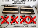 Ricambi Intellivision Mattel ORIGINALI (controller e case)