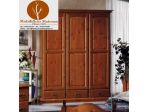 Mobili Rustici Classici : Armadio 3 Ante cod 001 Color Noce Hotel Albergo