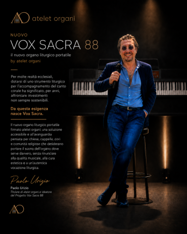 Organo Liturgico Portatile atelet organi Vox Sacra 88 - PROMO 799€ + IVA - Foto 8