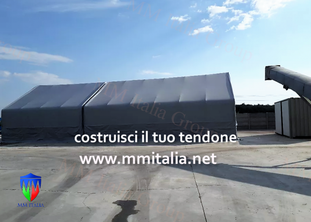 TENDONI PER AGRICOLTURA 8 X 16 X 3,96 Mt. € 3.284,00 i.e. MM Italia - Foto 4