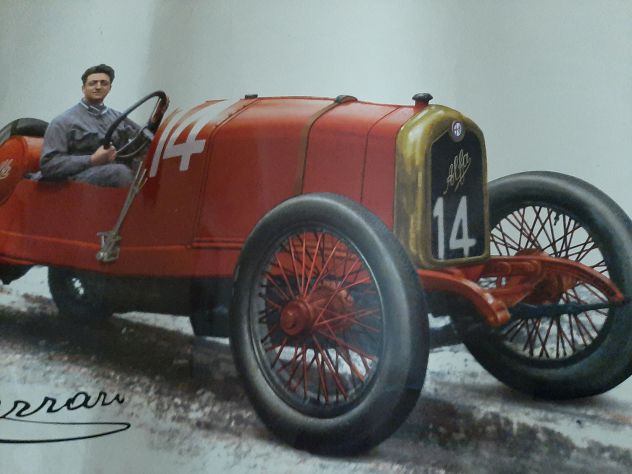 MANIFESTO ENZO FERRARI SU ALFA ROMEO NUMERO 14 - Foto 7