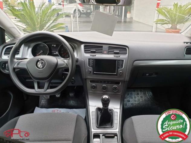 VOLKSWAGEN Golf 1.6 TDI 90 CV 5p. Trendline BMT rif. 17954713 - Foto 10