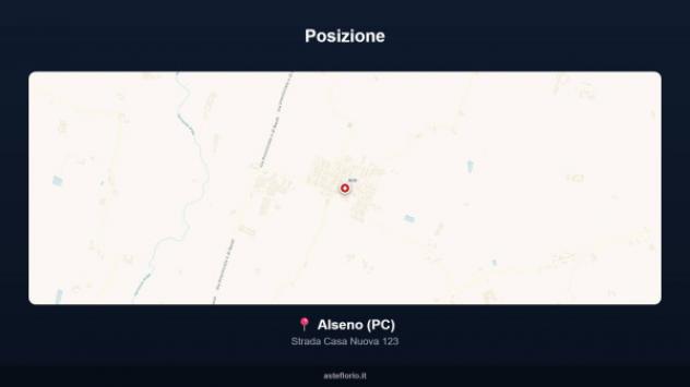 Immobile in asta di 113 m² con più di 5 locali e box auto in vendita a Alseno - Foto 18