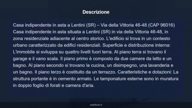 Immobile in asta di 115 m², box auto in vendita a Lentini - Foto 13