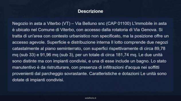 Immobile in asta di 181 m² in vendita a Viterbo - Foto 5