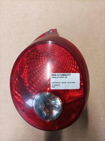 FANALE POST. DX 999-U1298377 Parti elettriche  Fanaleria  Fanali  Fanale post. dx. CHEVROLET - MATIZ - 01-05-2005 - 01-12-2010