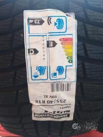 2 gomme 255 40 18 bridgestone inv a5418 - Foto 3