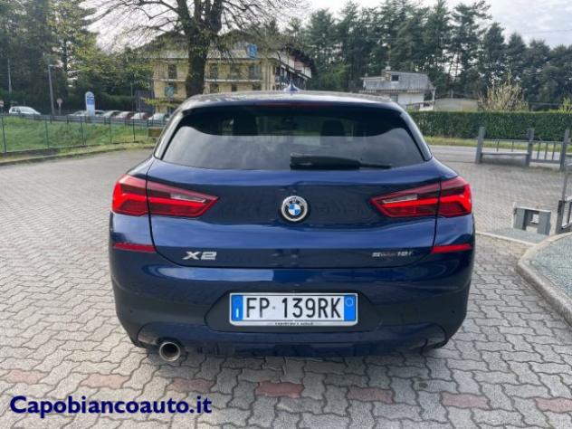BMW X2 sDrive18i Advantage + PELLE+LUCI AMBIENT+SED.ELET. rif. 23506252 - Foto 5