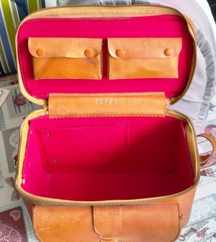 borsa foto in pelle  con scomparti - Foto 2