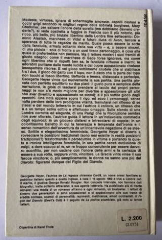 IL FIGLIO DEL DIAVOLO, Georgette Heyer, A. Mondadori, 1^ Ediz. Giugno 1972. - Foto 5