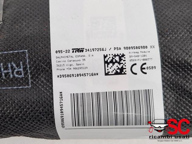 Airbag Sedile Anteriore Destro Peugeot 3008 9809506980 - 46937 - Foto 4