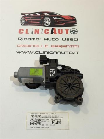 MOTORINO ALZAVETRO ANTERIORE SINISTRO FORD C - Max Serie 121110 918855-102 T1DA (10)