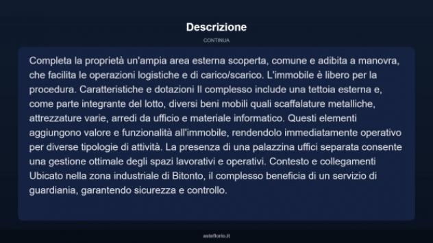 Immobile in asta di 1611 m² in vendita a Bitonto - Foto 10