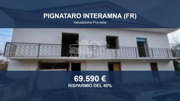 Immobile in asta di 320 m² con più di 5 locali e box auto in vendita a Pignataro Interamna