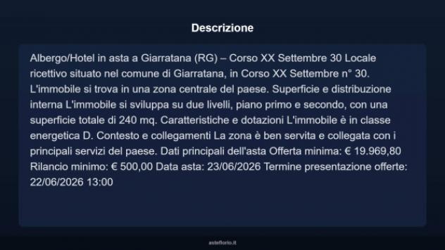 Immobile in asta di 240 m² in vendita a Giarratana - Foto 4