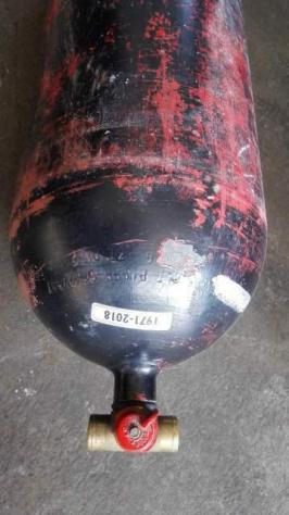 2 Bombole Metano con Valvole Faber Lt. 27 e 24 - Foto 4