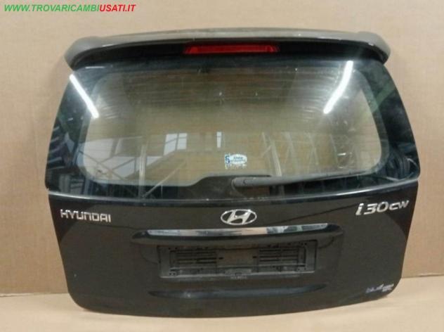 PORTELLO POST. NERO MET. C/MOT.  Carrozzeria  Lamierati esterni  Portello  Portello post. HYUNDAI - i 30 CW - 01-04-2008 - 01-06-2012