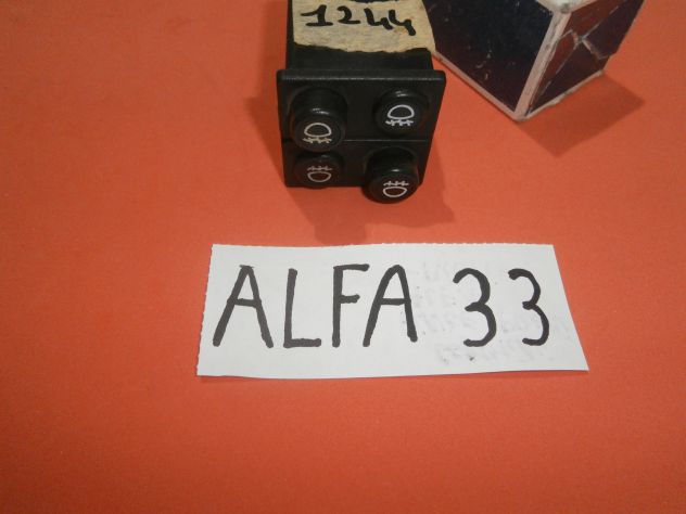 Interruttore pulsante fendinebbia retronebbia Alfa 33 SIPEA 1244 "NUOVO" - Foto 3