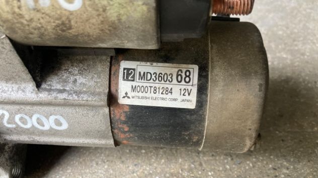 Motorino avviamento Mitsubishi Pajero Pinin 1.8GDI del 2000 (MR360368) - Foto 4