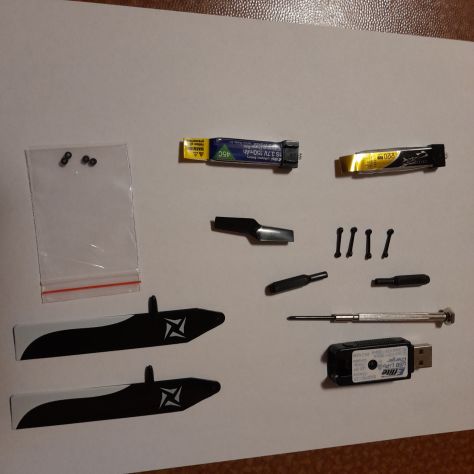 Elicottero Blade Nano S3 RTF con radio, lipo, cbt - Foto 9