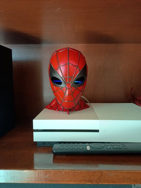 Supporto Alexa Echo Dot 5 - Maschera Spider-Man - Foto 4
