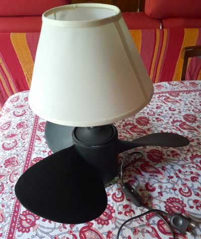 lampada da tavolo con base ad elica nautica - Foto 8