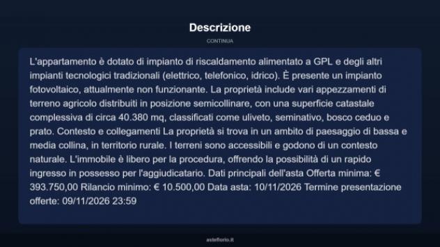 Immobile in asta di 356 m², box auto in vendita a Figline e Incisa Valdarno - Foto 9