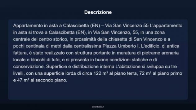 Immobile in asta di 219 m² con più di 5 locali in vendita a Calascibetta - Foto 4