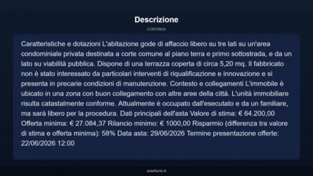 Immobile in asta di 119 m² in vendita a Montegranaro - Foto 5