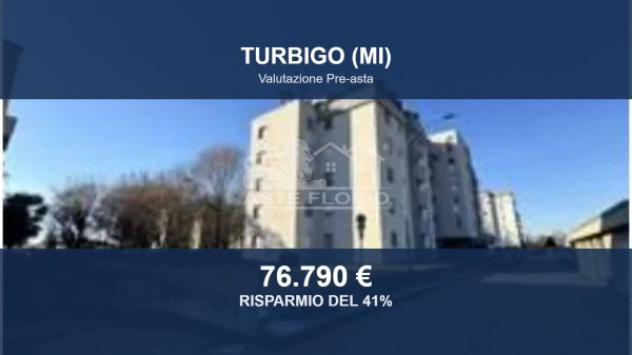 Immobile in asta di 94 m², box auto in vendita a Turbigo