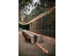 Noleggio ed Allestimento Filari di Luce Catenarie festoni tunnel archi luminosi