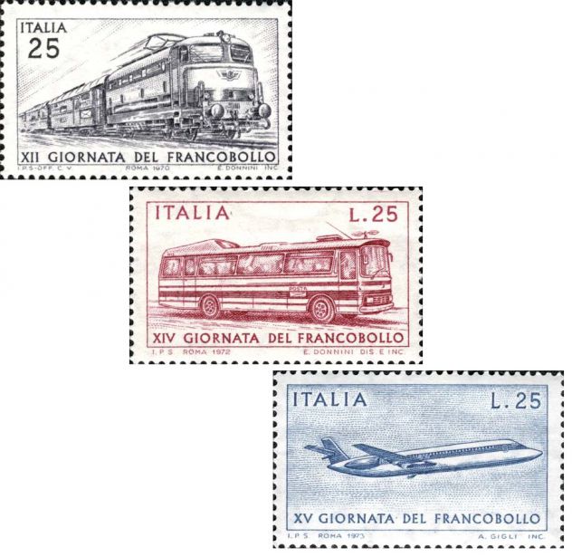 ITALIA francobolli serie: GIORNATA FRANCOBOLLO